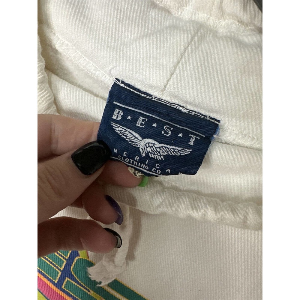 Vintage Best American Clothing Company Cropped Sweatshirt EUC Sz M - Picture 5 of 6
